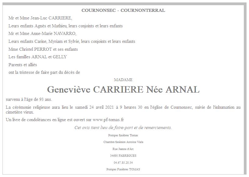Image Annonce nécrologique