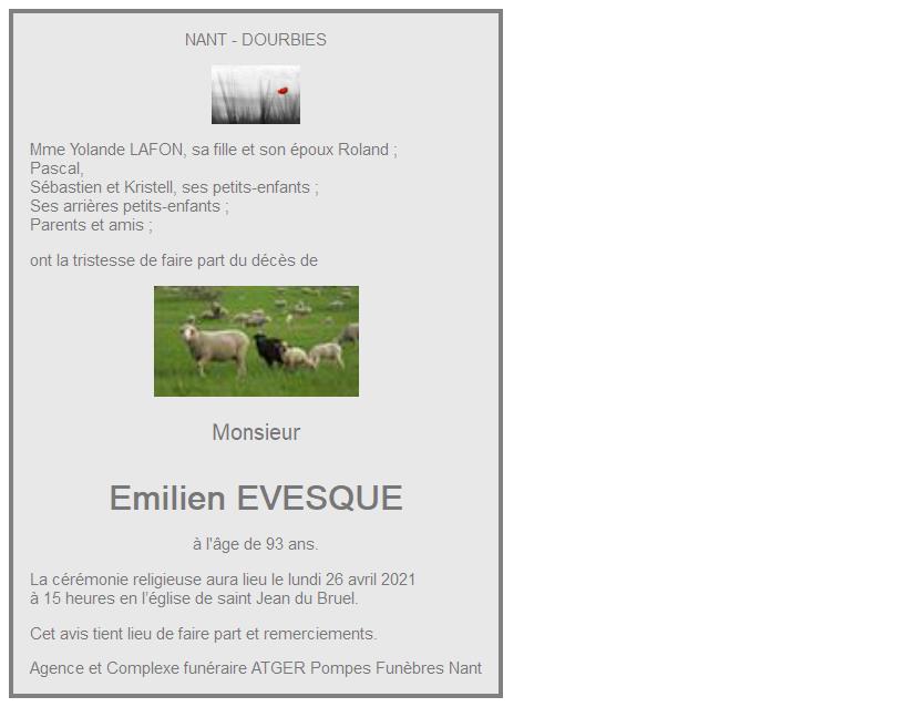 Image Annonce nécrologique