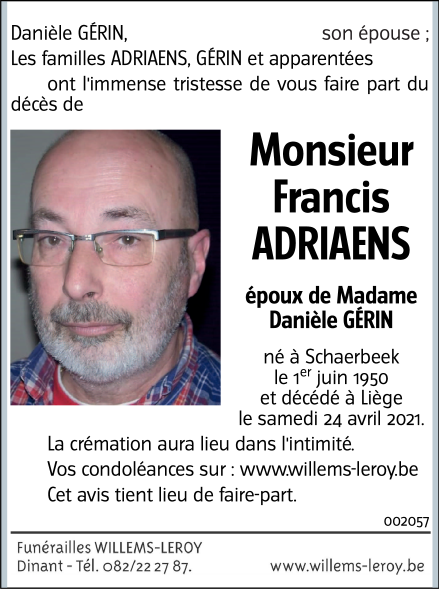 Image Annonce nécrologique