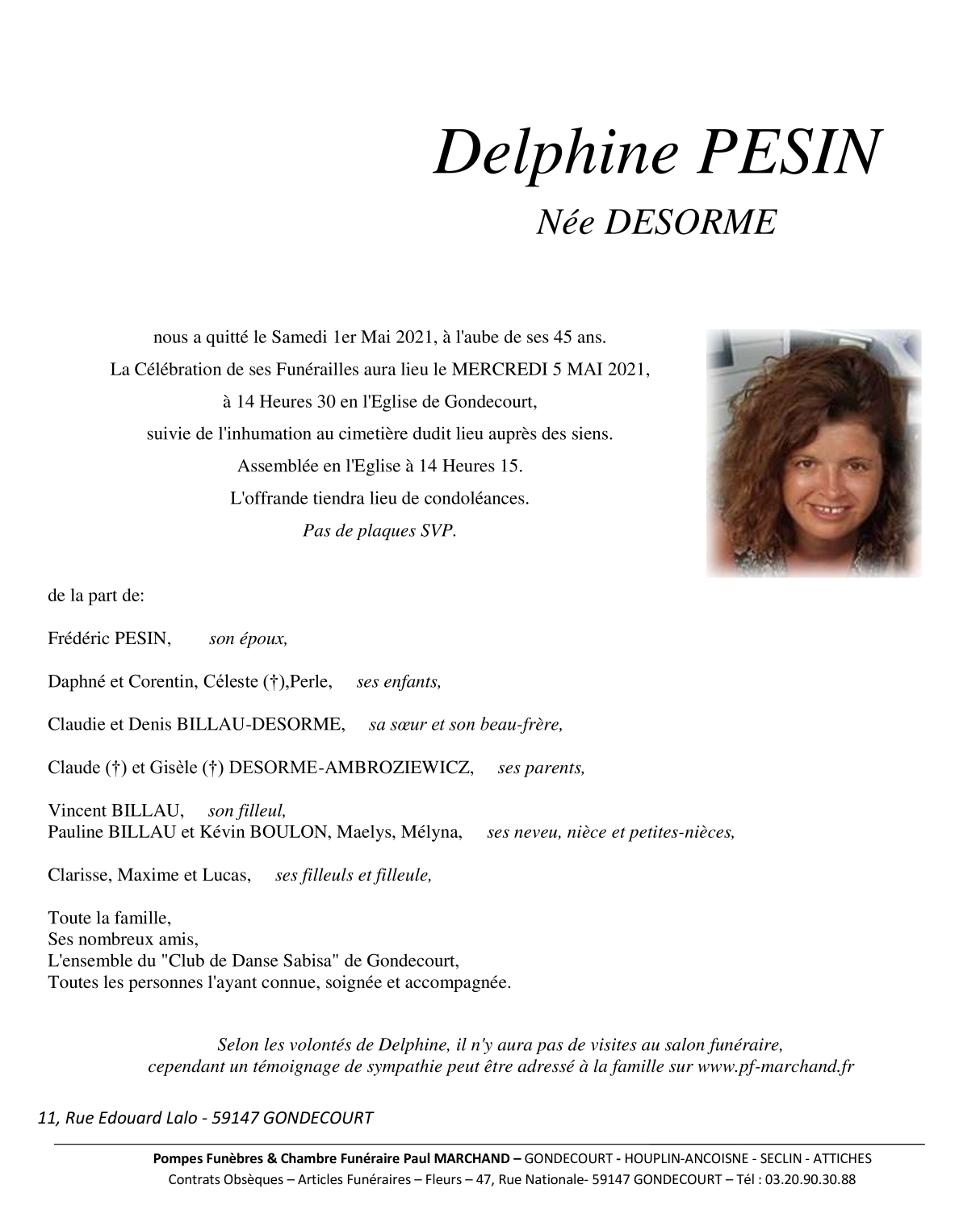 Image Pour voir le faire-part de Delphine CLIQUEZ-ICI