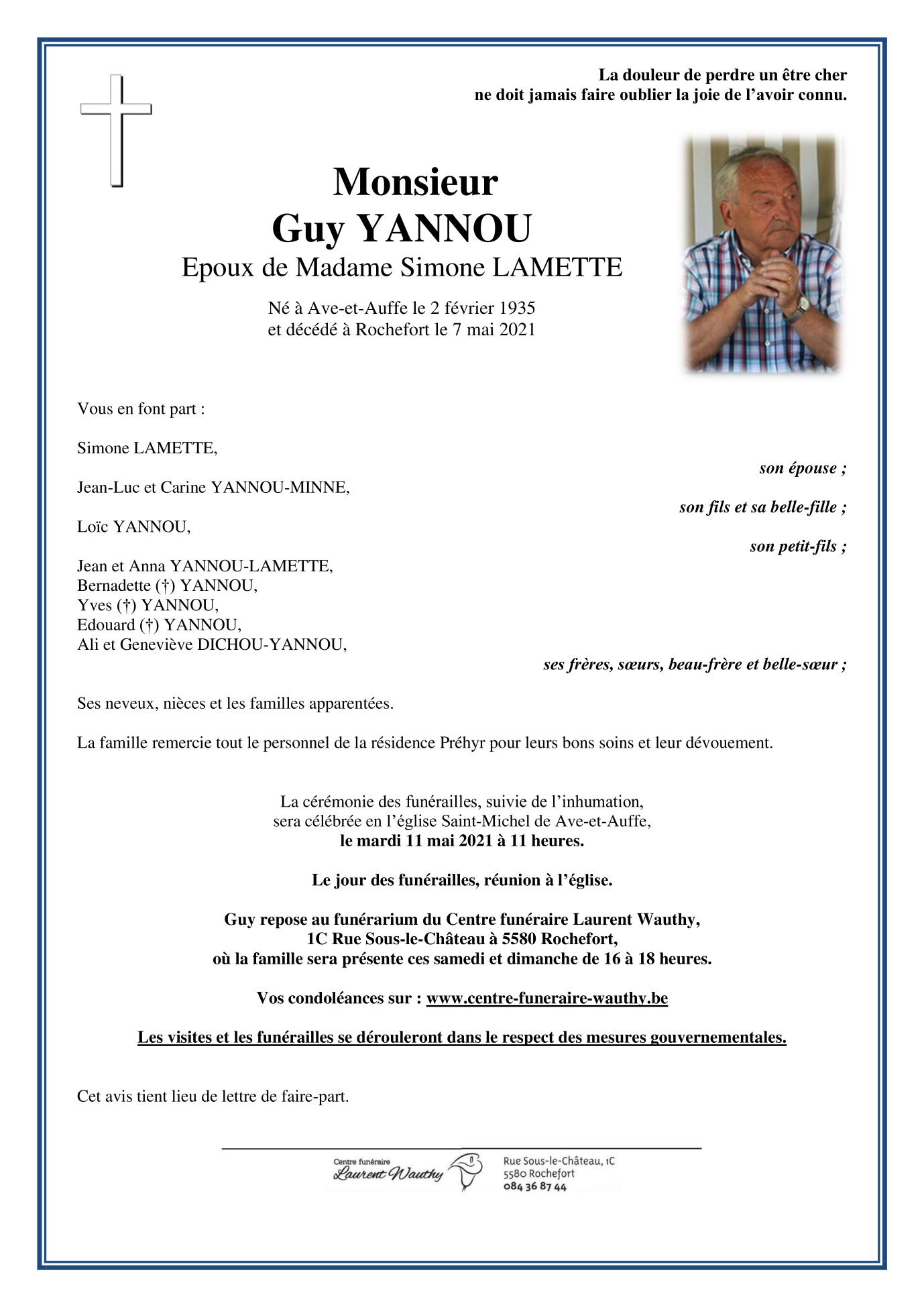 Image Annonce nécrologique