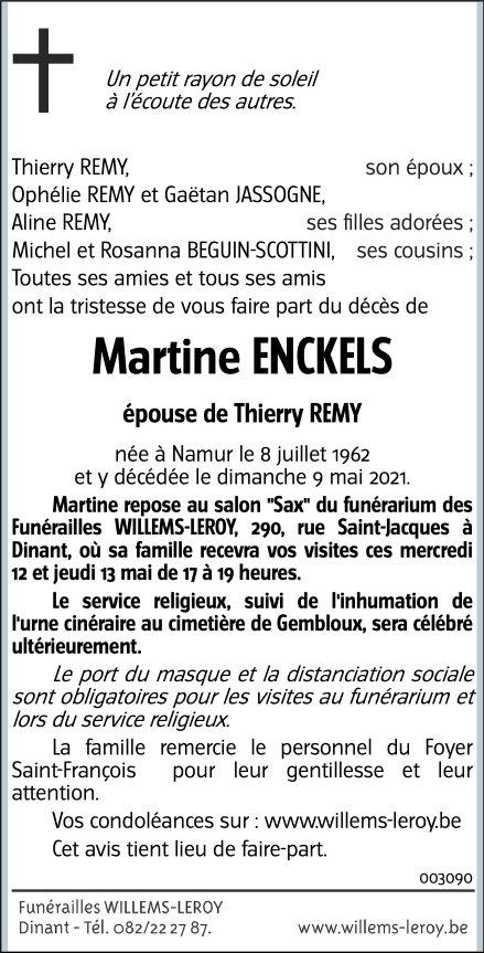 Image Annonce nécrologique