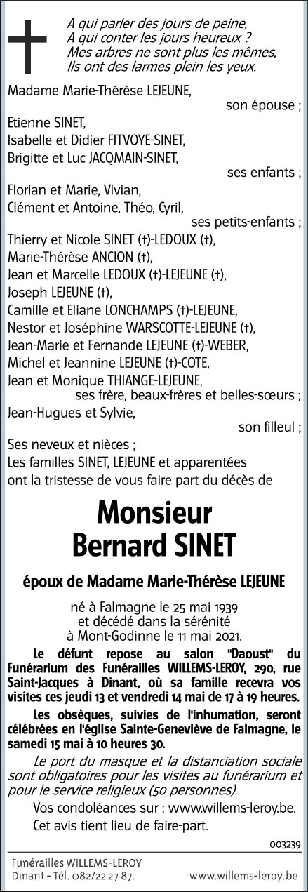 Image Annonce nécrologique