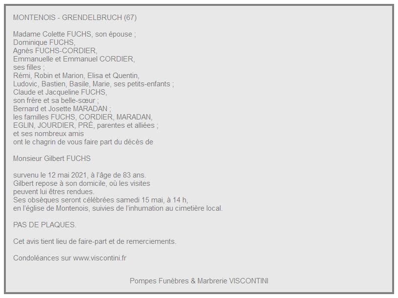 Image Annonce nécrologique