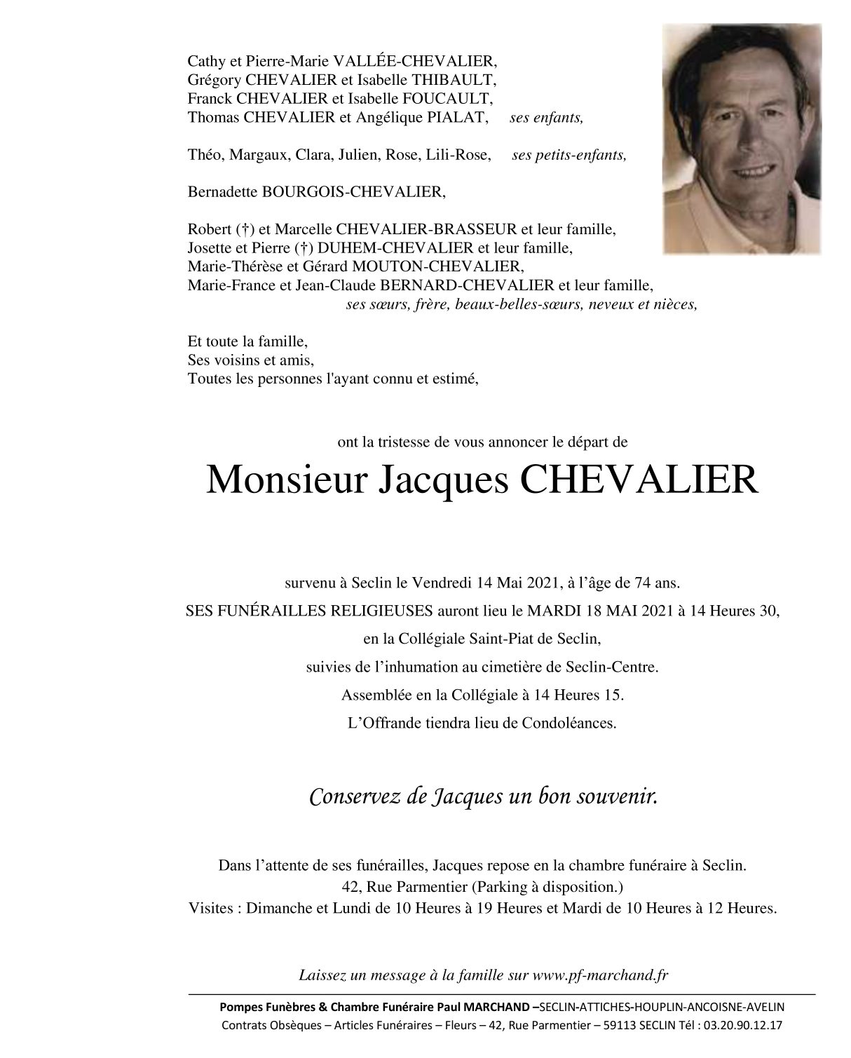 Image Pour voir le faire-part de Jacques CLIQUEZ-ICI