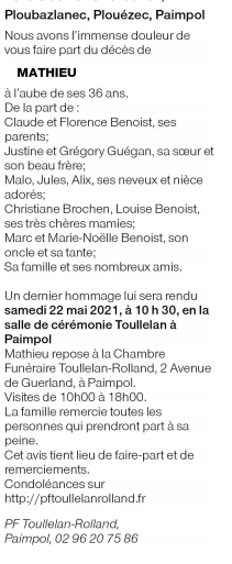 Image Annonce nécrologique