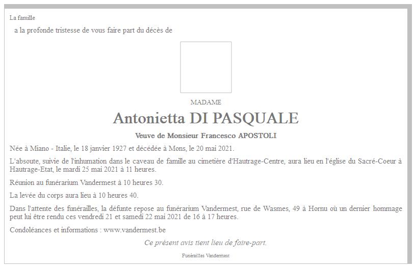 Image Annonce nécrologique