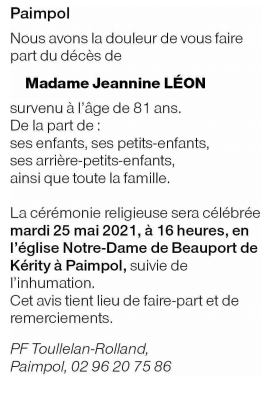 Image Annonce nécrologique