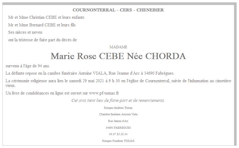 Image Annonce nécrologique