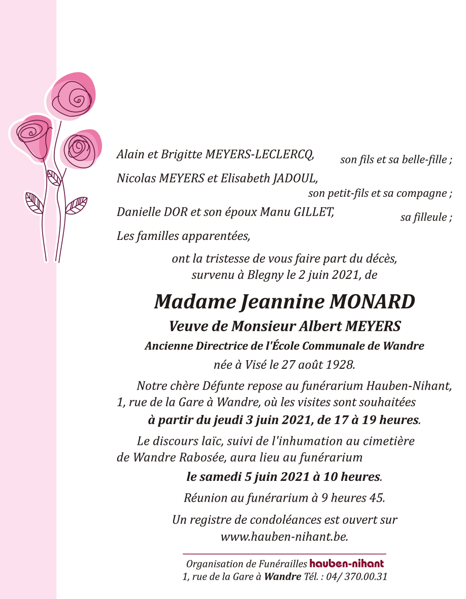 Image Annonce nécrologique