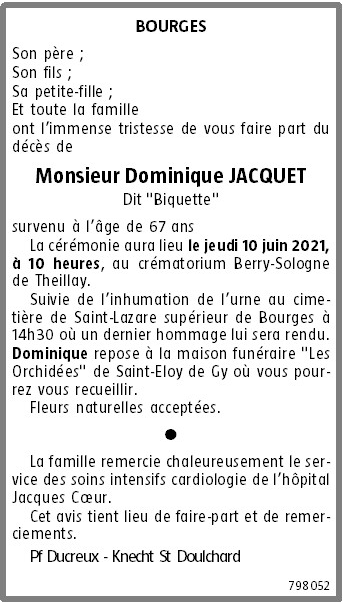 Image Annonce nécrologique
