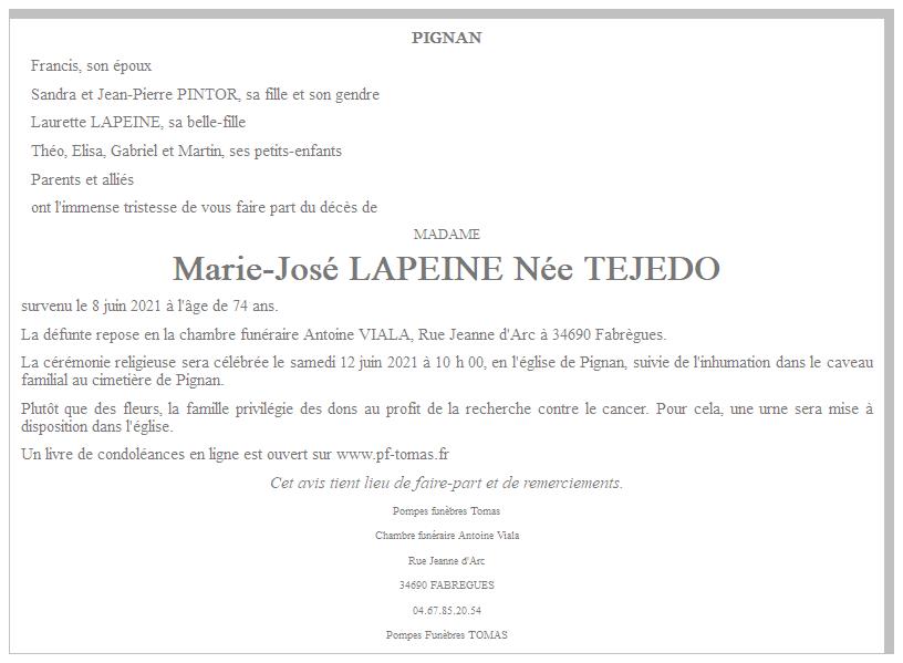 Image Annonce nécrologique