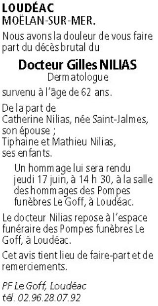 Image Annonce nécrologique