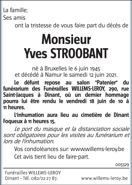 Image Annonce nécrologique