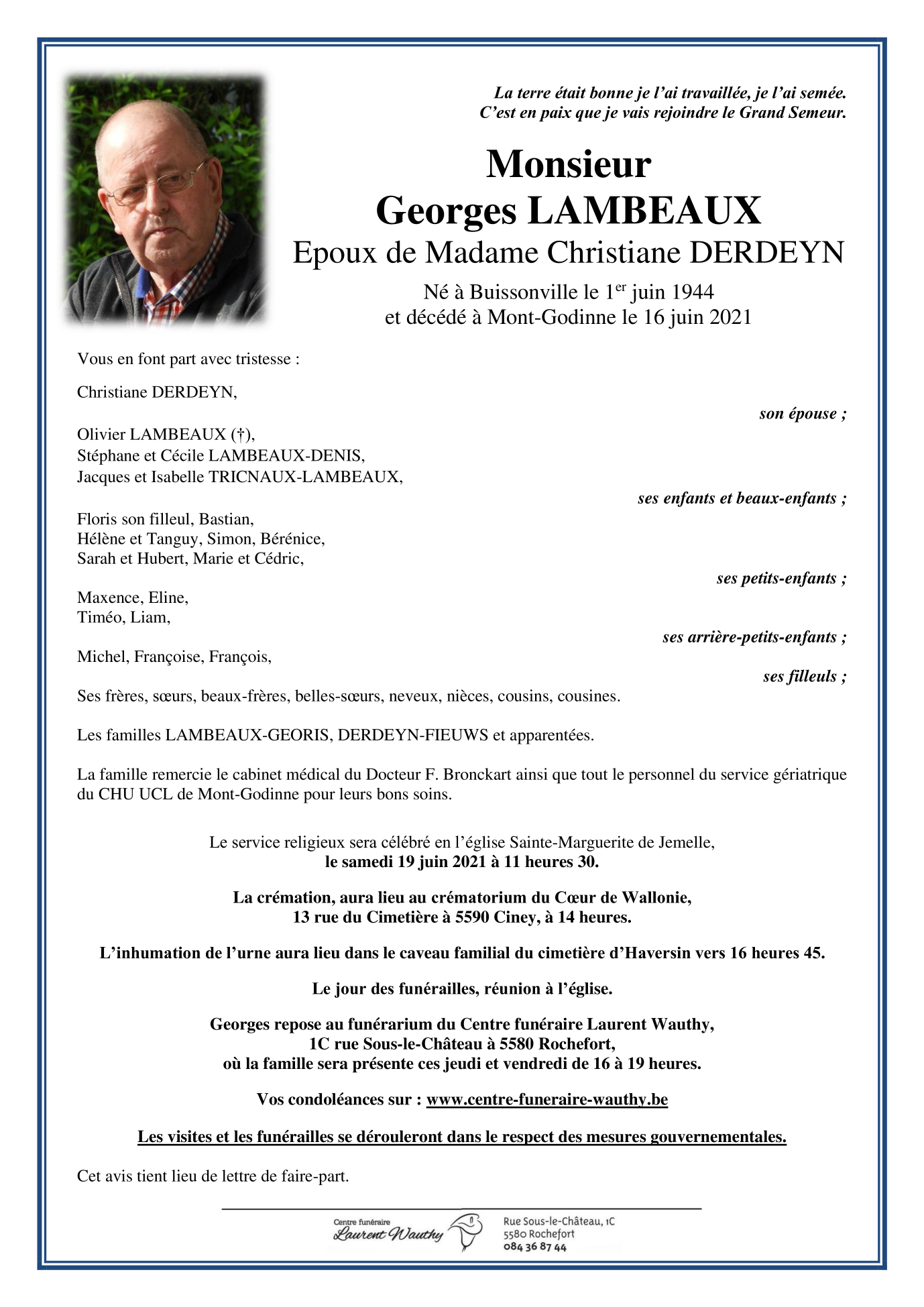 Image Annonce nécrologique