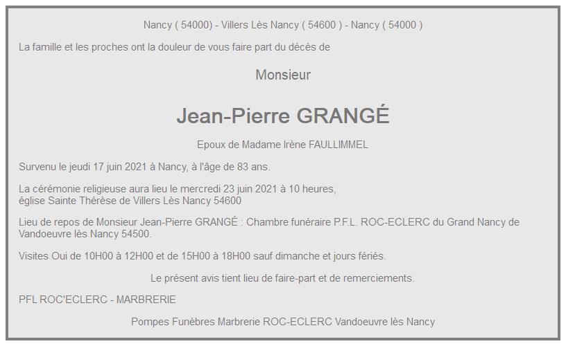 Image Annonce nécrologique