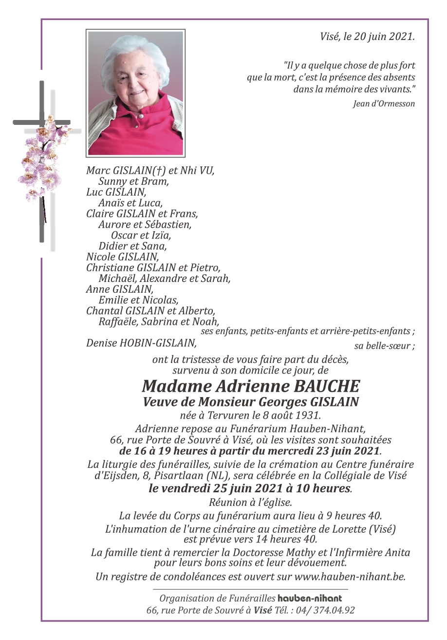 Image Annonce nécrologique