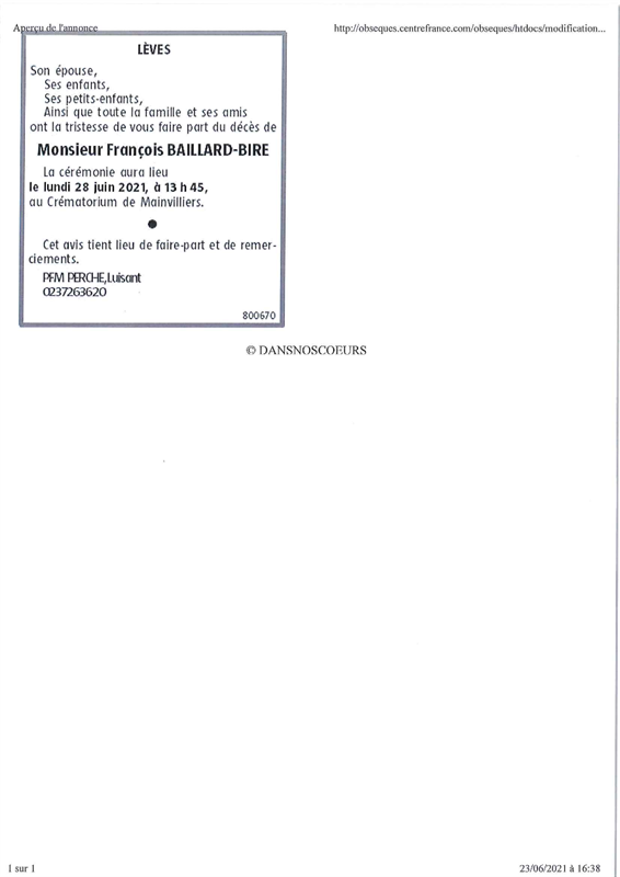 Image Annonce nécrologique