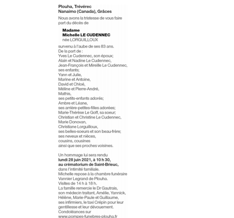 Image Annonce nécrologique