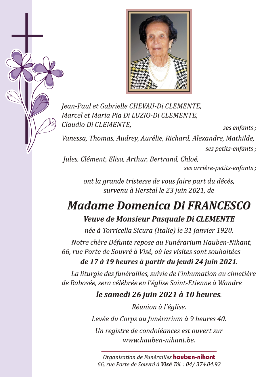 Image Annonce nécrologique