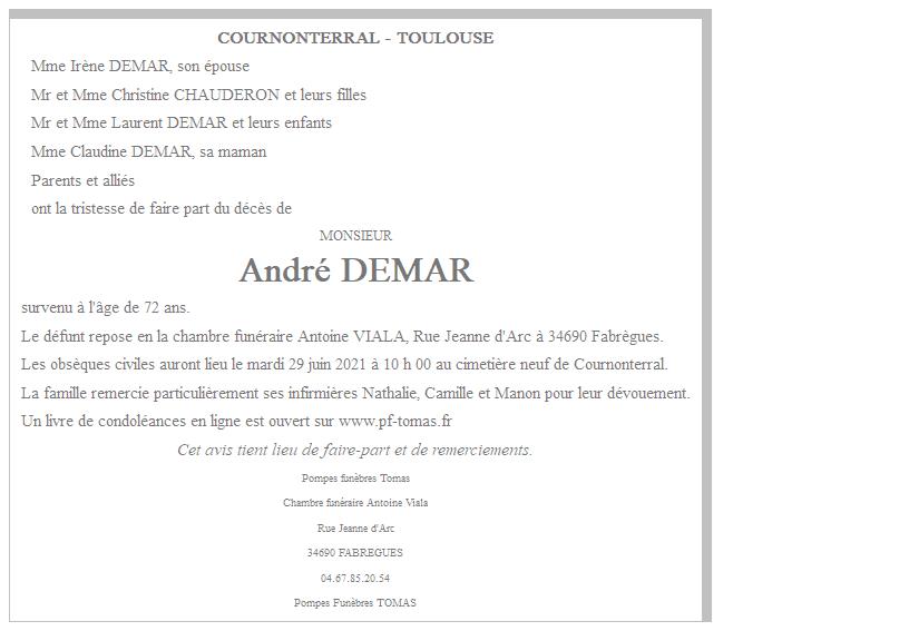 Image Annonce nécrologique