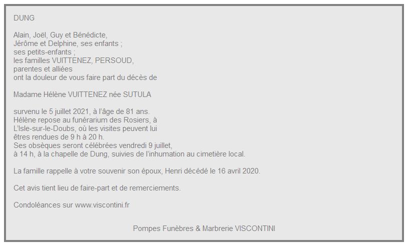 Image Annonce nécrologique