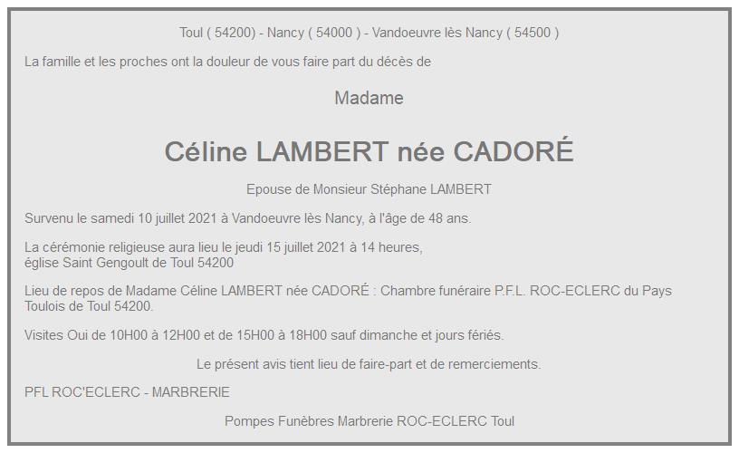 Image Annonce nécrologique