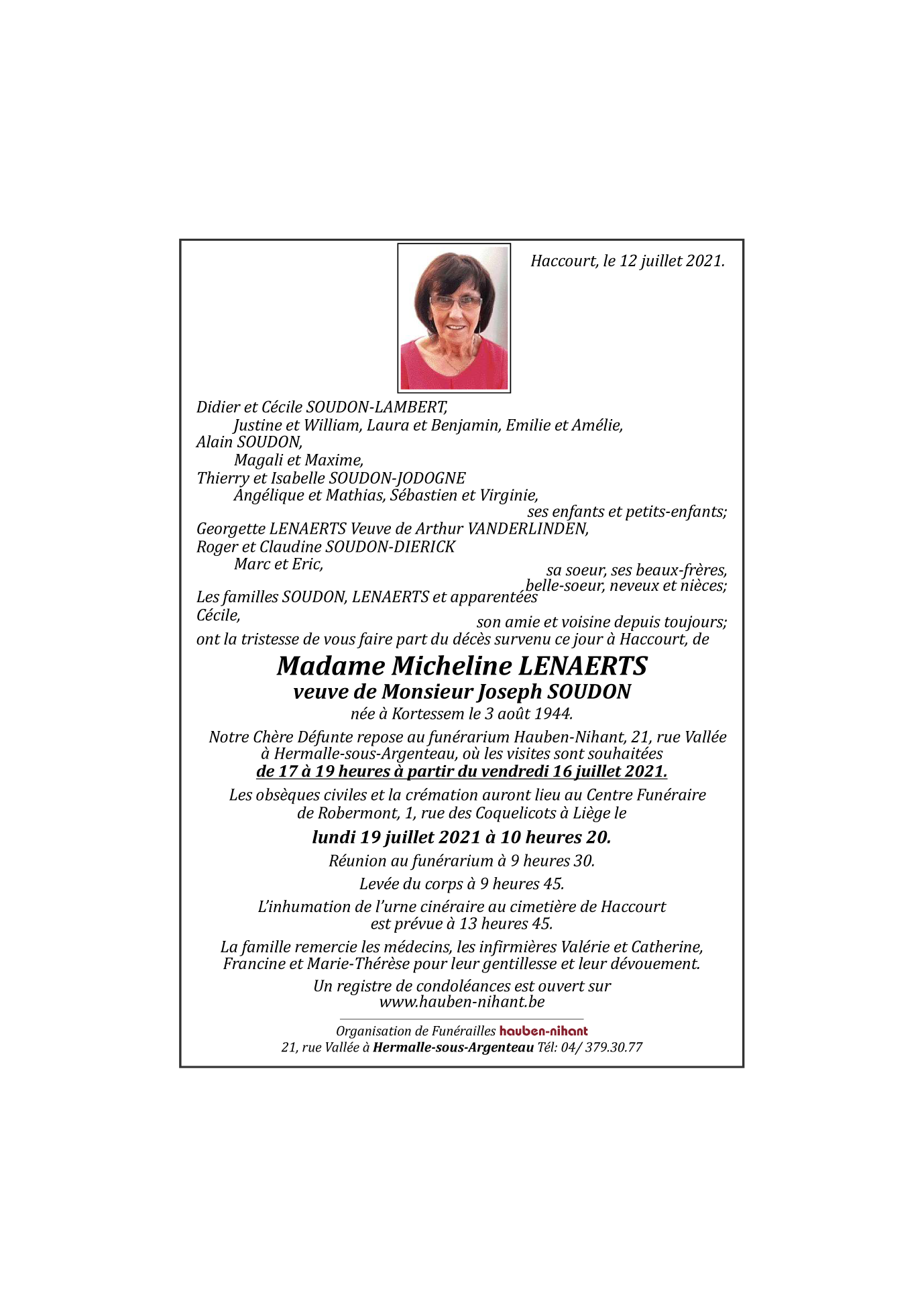 Image Annonce nécrologique