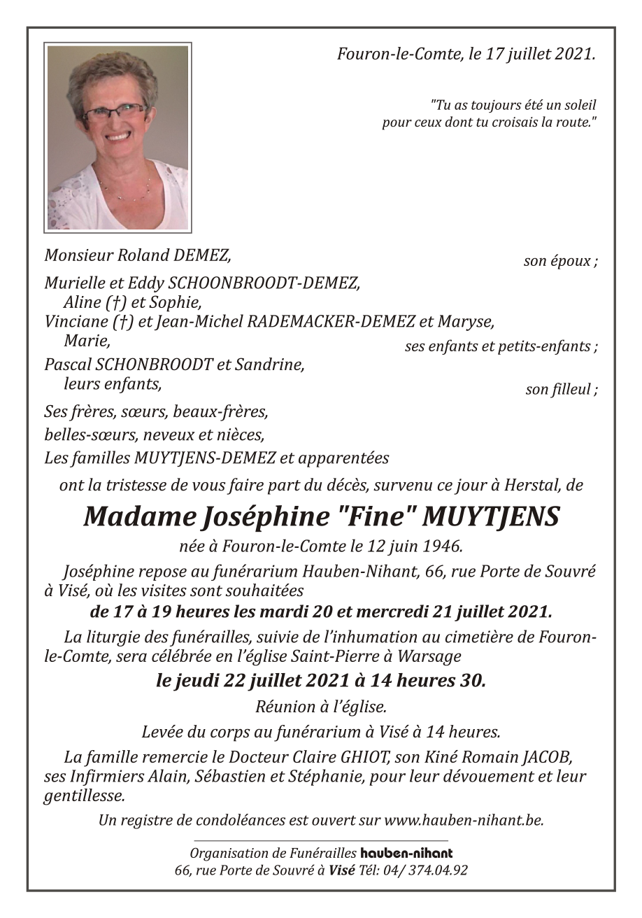 Image Annonce nécrologique
