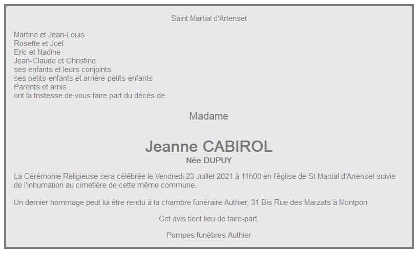 Image Annonce nécrologique