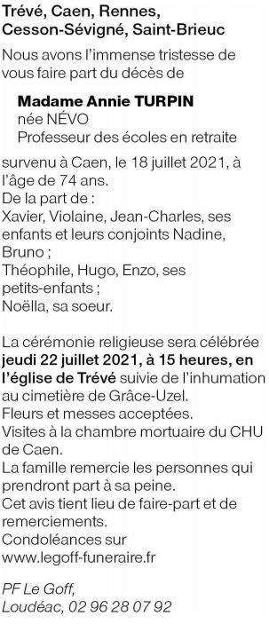 Image Annonce nécrologique