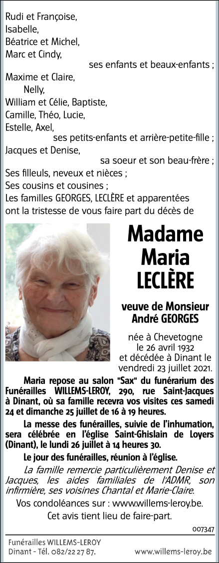 Image Annonce nécrologique