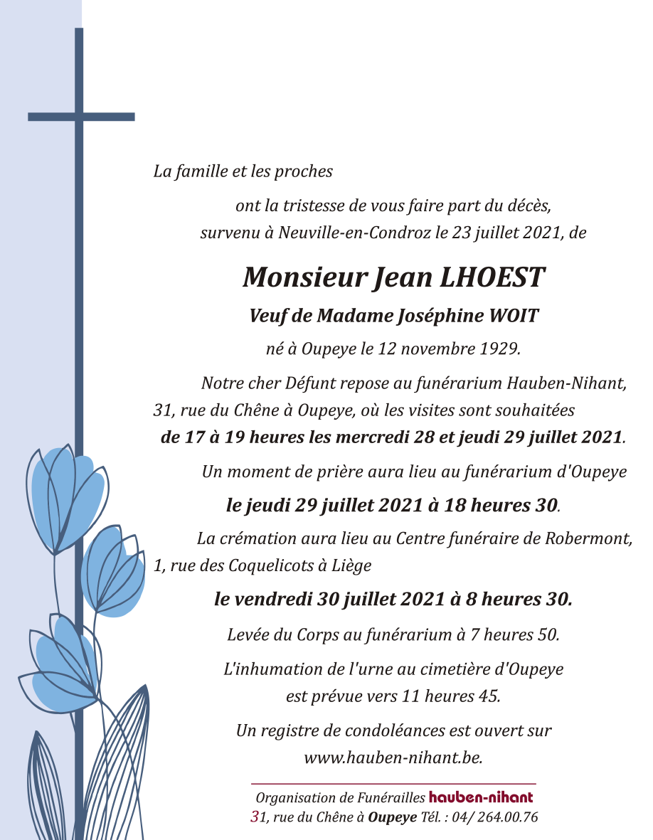 Image Annonce nécrologique