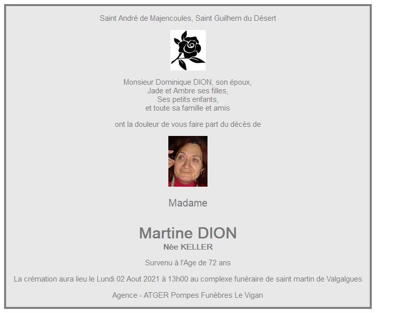 Image Annonce nécrologique