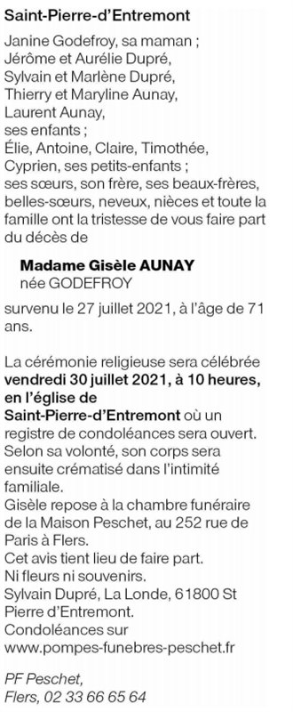 Image Annonce nécrologique