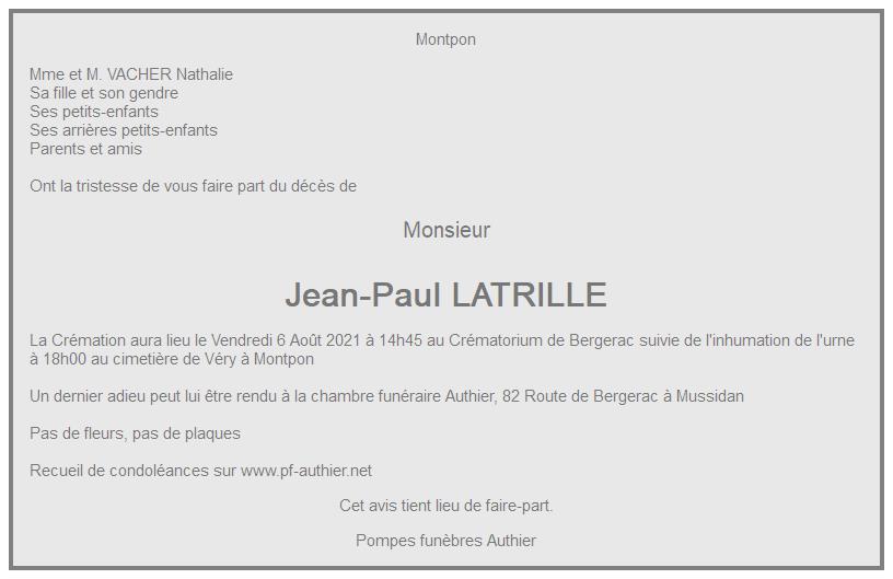 Image Annonce nécrologique