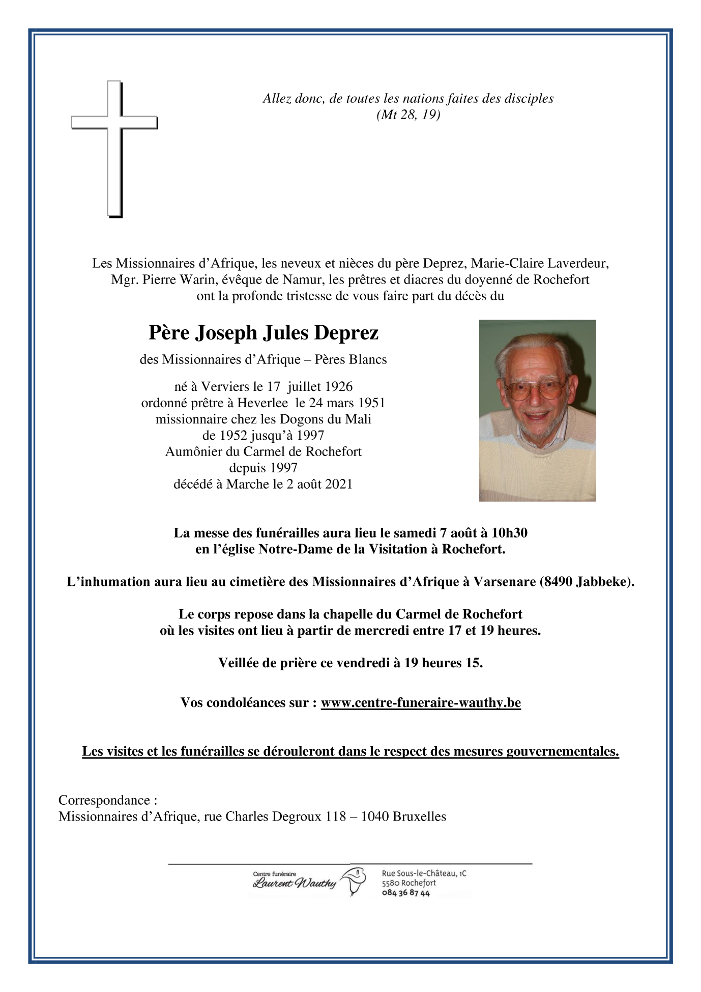 Image Annonce nécrologique