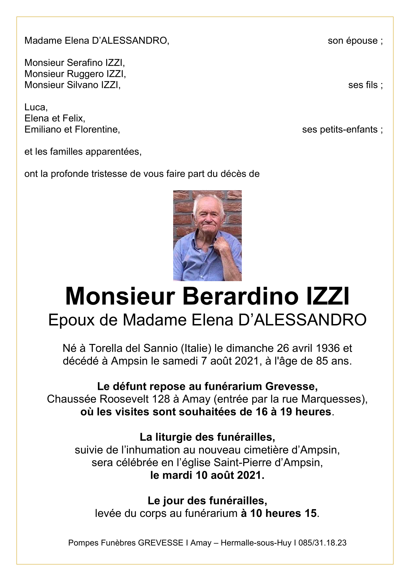 Image Annonce nécrologique