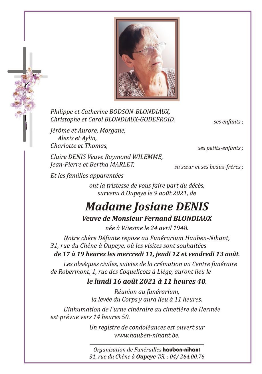 Image Annonce nécrologique