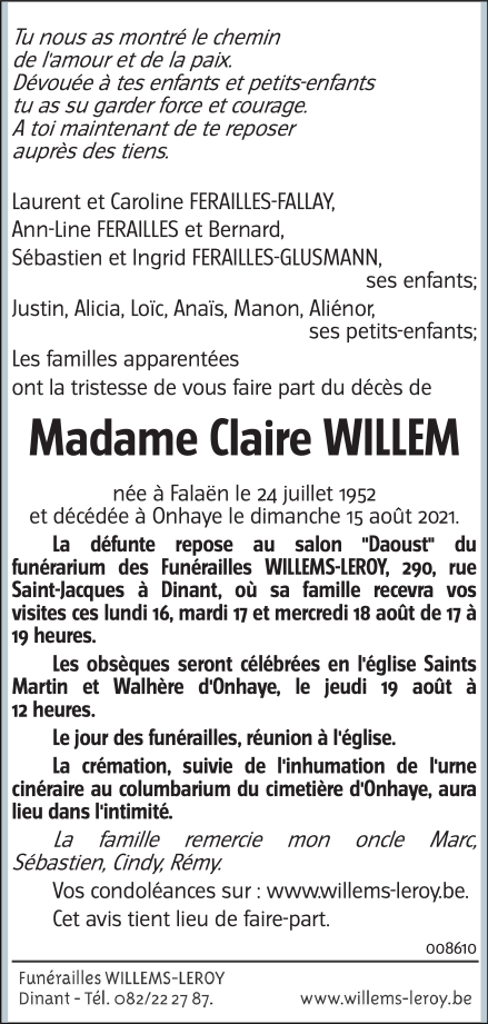 Image Annonce nécrologique