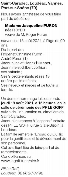Image Annonce nécrologique