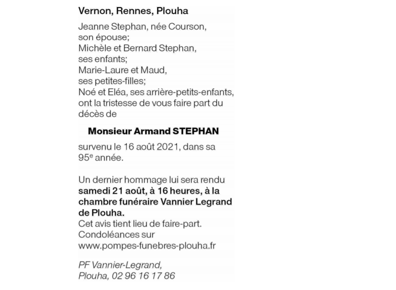 Image Annonce nécrologique