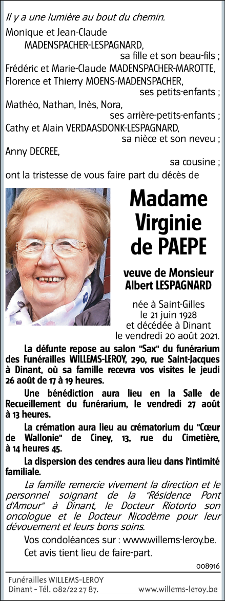 Image Annonce nécrologique