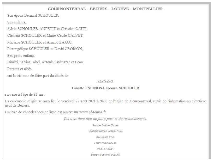 Image Annonce nécrologique