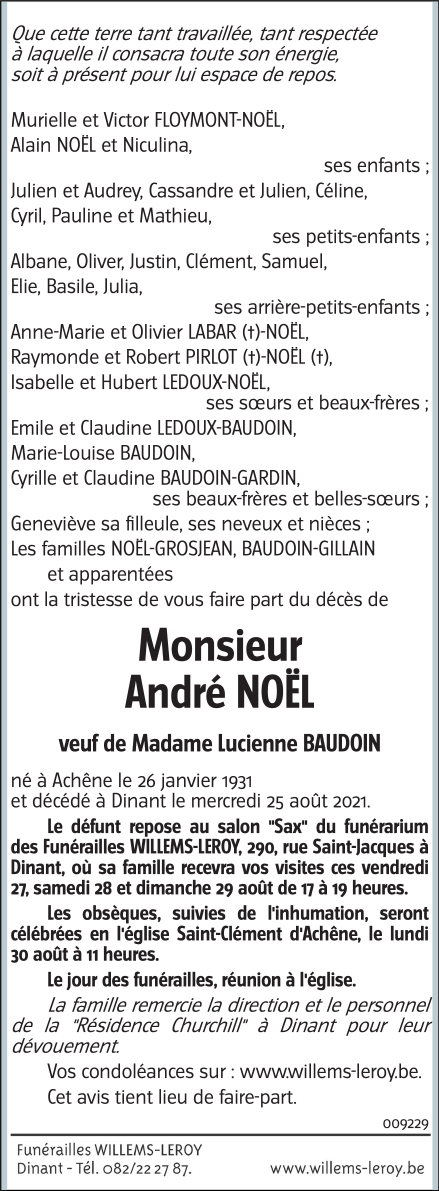 Image Annonce nécrologique
