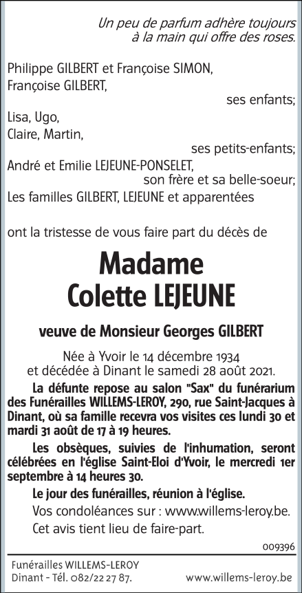 Image Annonce nécrologique