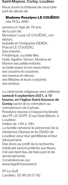 Image Annonce nécrologique