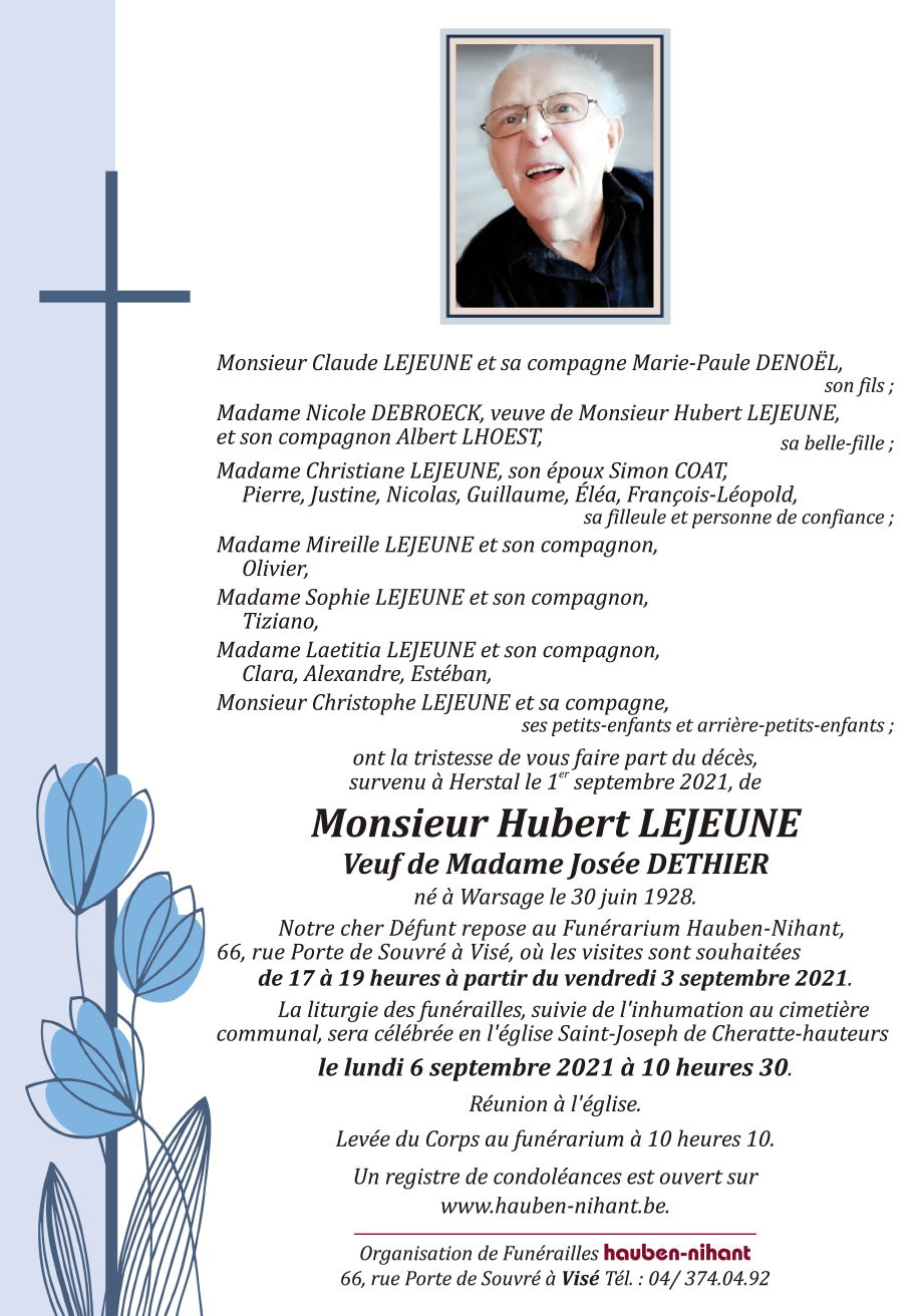 Image Annonce nécrologique