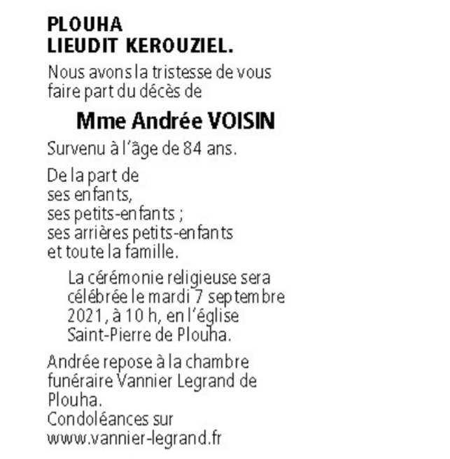 Image Annonce nécrologique