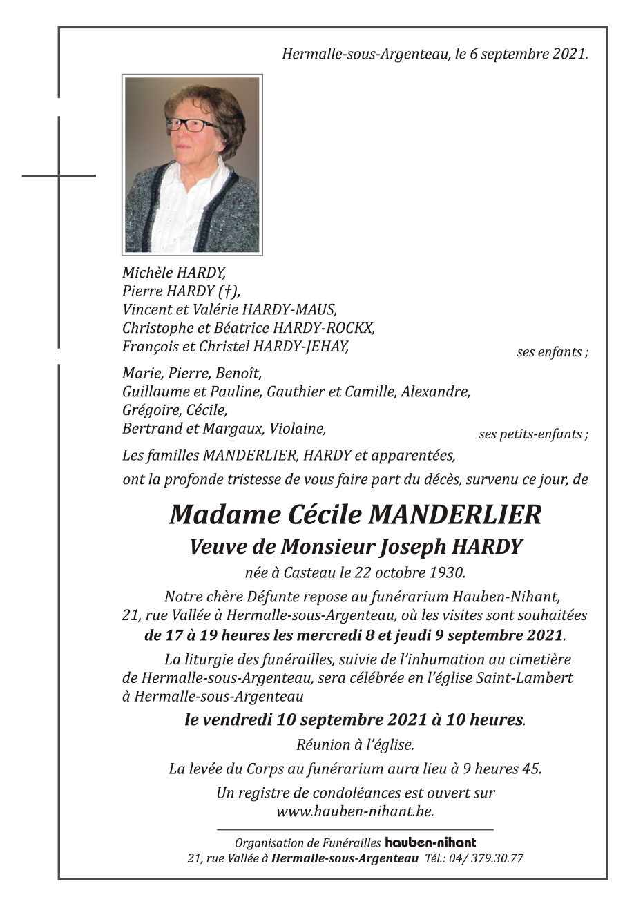 Image Annonce nécrologique